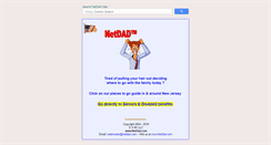 Desktop Screenshot of netdad.com