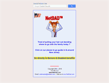 Tablet Screenshot of netdad.com